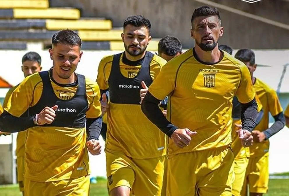 Sebastián Guerrero (izq.), Enrique Triverio y Joel Amoroso, hombres de ofensiva del Tigre. Foto: club The Strongest
