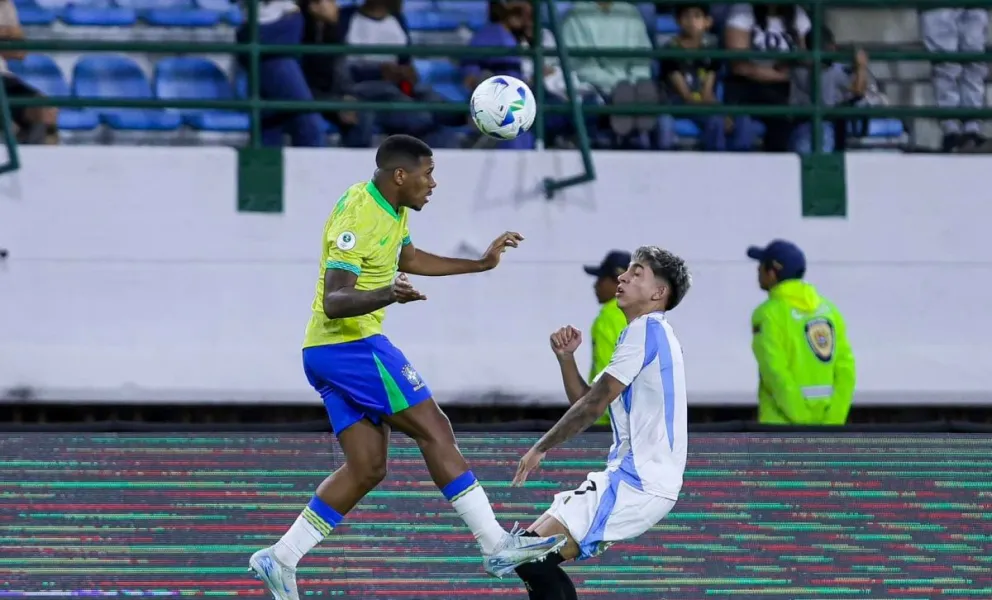 Incidencia del partido entre Brasil y Argentina. Foto: Conmebol.