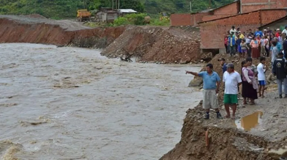 El norte de La Paz es el mas afectado.   Foto: Captura de videos RRSS