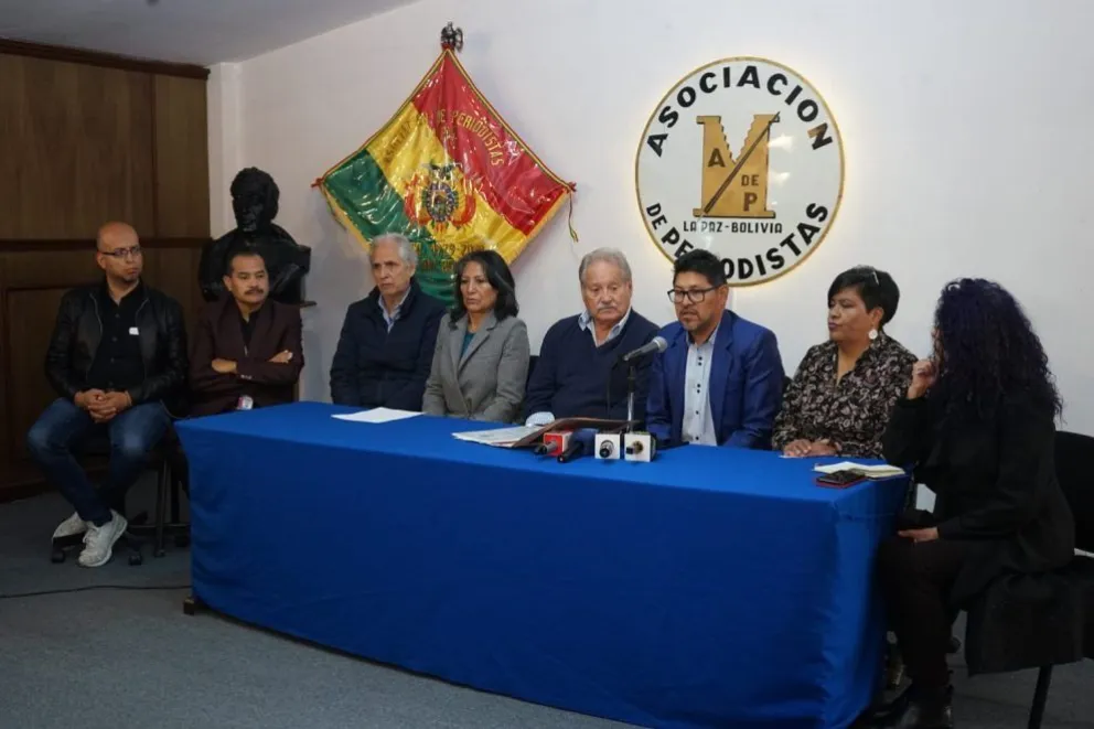 Periodistas de la ANP Foto: APG