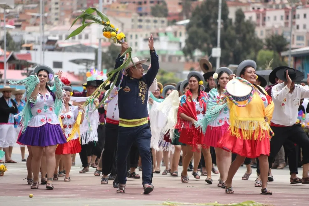 La Vendimia es una festividad celebrada en Tarija. Foto: ABI