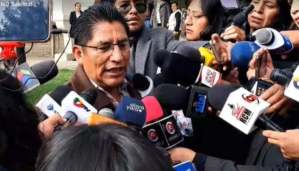 Félix Patzi, líder del Movimiento Tercer Sistema (MTS). Foto: Archivo