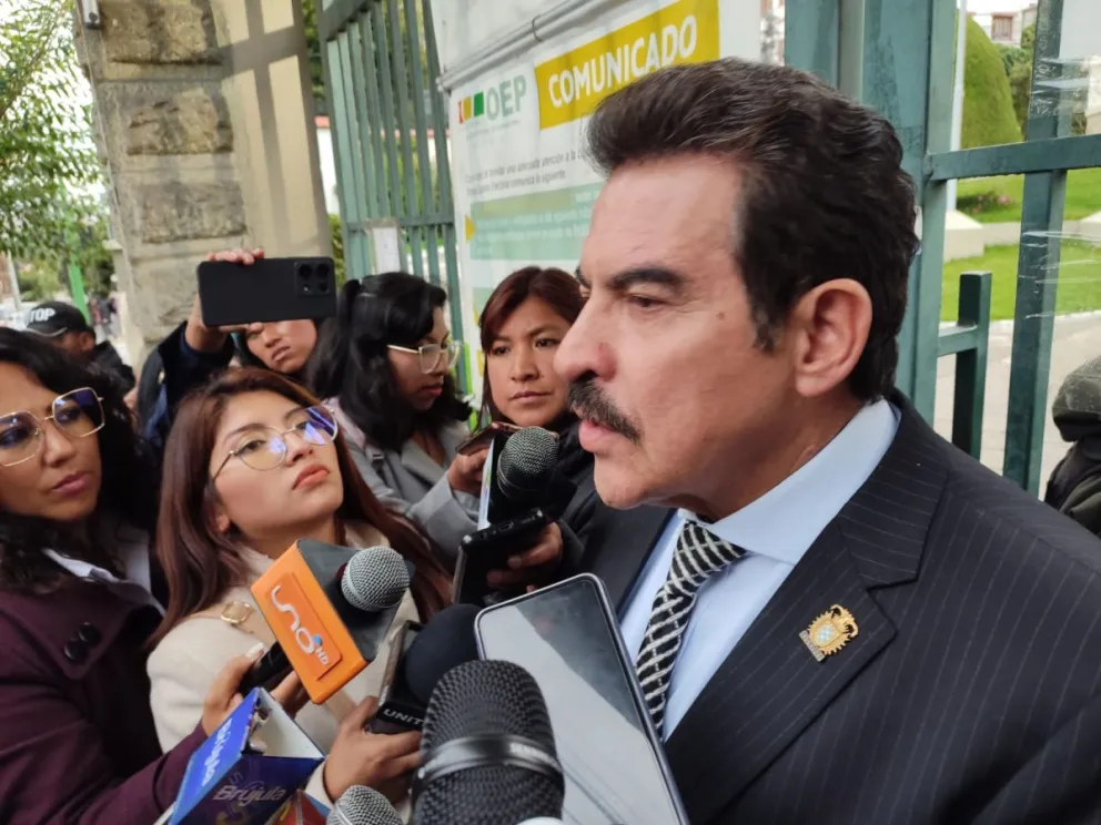 El alcalde de Cochabamba, Manfred Reyes Villa. Foto: Paulo Lizárraga / Visión 360