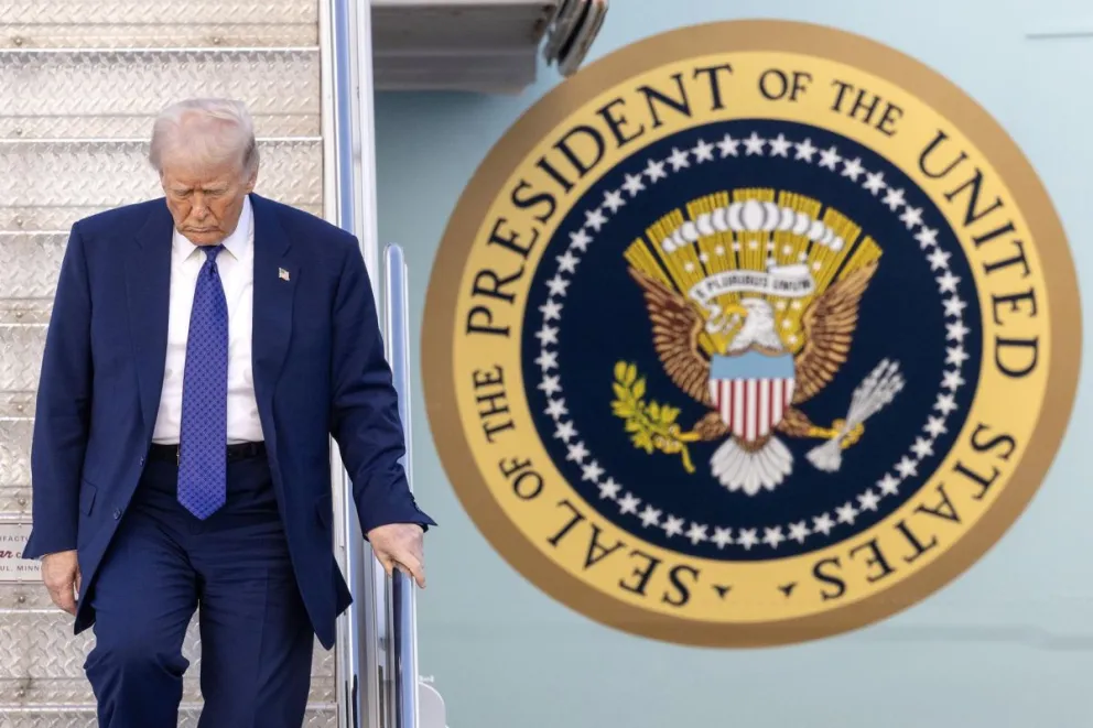 Foto de archivo del presidente estadounidense Donald J. Trump. Foto: EFE