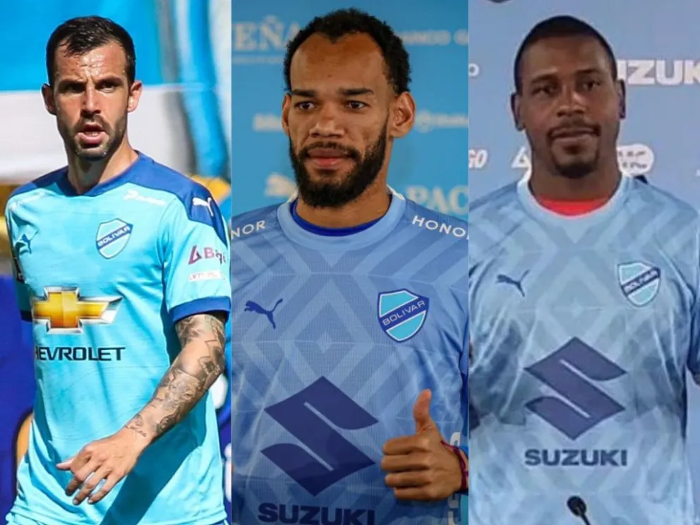 Guitián, Anderson y Ordoñez se fueron de Bolívar sin pena ni gloria. Fotos: Archivo digital