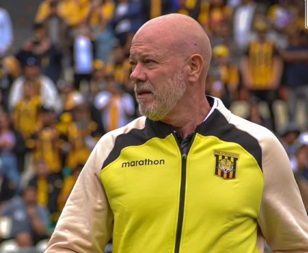 El brasileño Antonio Zago, director técnico del Tigre. Foto: The Strongest.