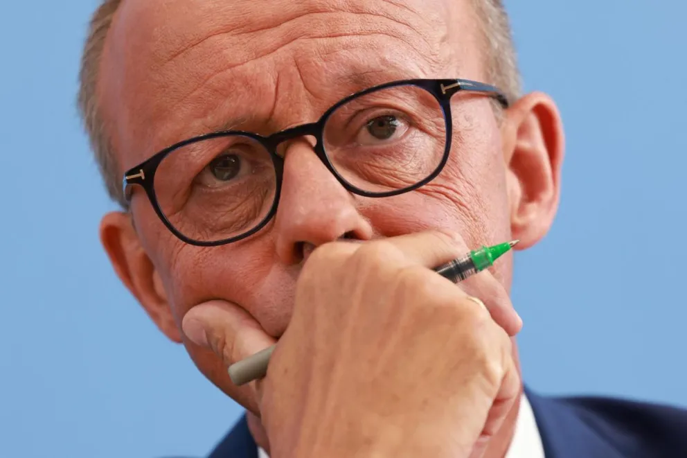 Imagen de archivo del conservador Friedrich Merz, favorito en las elecciones generales del domingo en Alemania. Foto: EFE