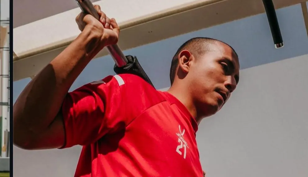 Roberto Fernández, futbolista del Akron de Rusia. Foto: Roberto Fernández. 