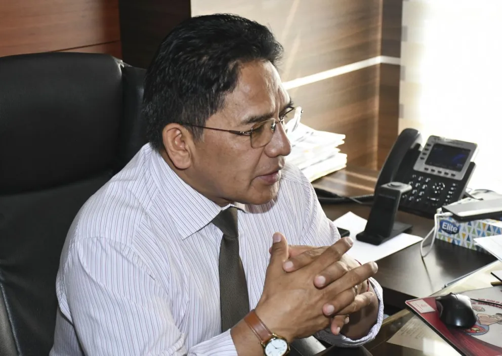 El viceministro de Defensa al Consumidor, Jorge Silva, en una imagen de archivo. Foto: APG
