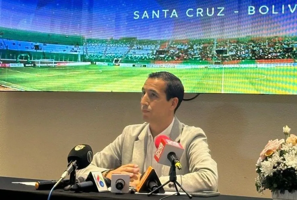 Carlos Dabdoub, presidente del COL Final Copa Sudamericana 2024. Foto: Prensa FútbolCanal. 