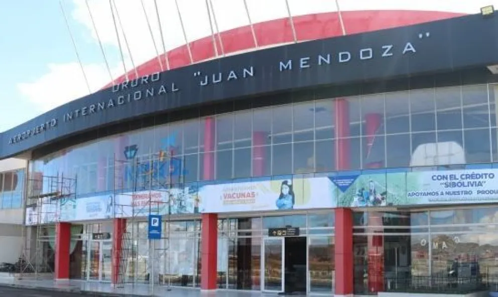 La terminal aérea de Oruro en una imagen de archivo. Foto: NAABOL