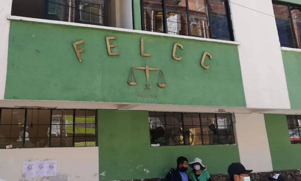 La fachada de la Felcc de la ciudad de El Alto. Foto: Erbol