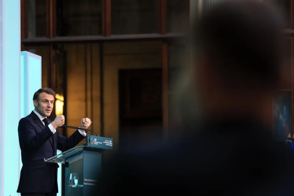 El presidente de Francia, Emmanuel Macron. Foto: EFE