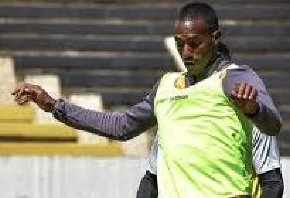 El atigrado Abdiel Ayarza en Achumani. Foto: The Strongest. 