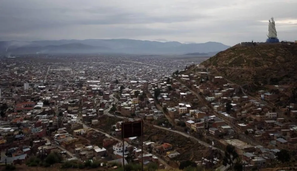Una foto referencial de la ciudad de Oruro, donde ocurrió el hecho. FOTO: ABI