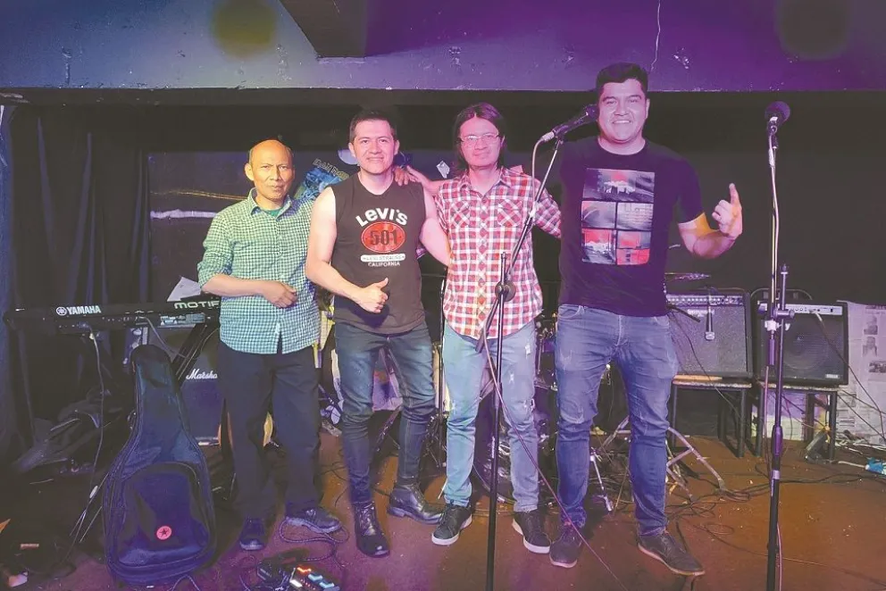 El grupo Horeb, en una de sus presentaciones. Foto: Horeb 