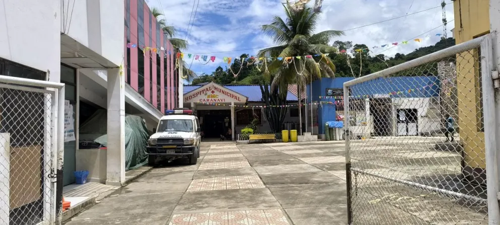 El hospital de Caranavi, en La Paz. Foto: Fiscalía de La Paz