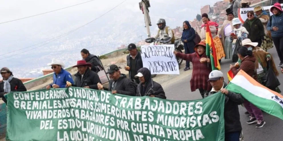 Una marcha del sector gremial. Foto: APG