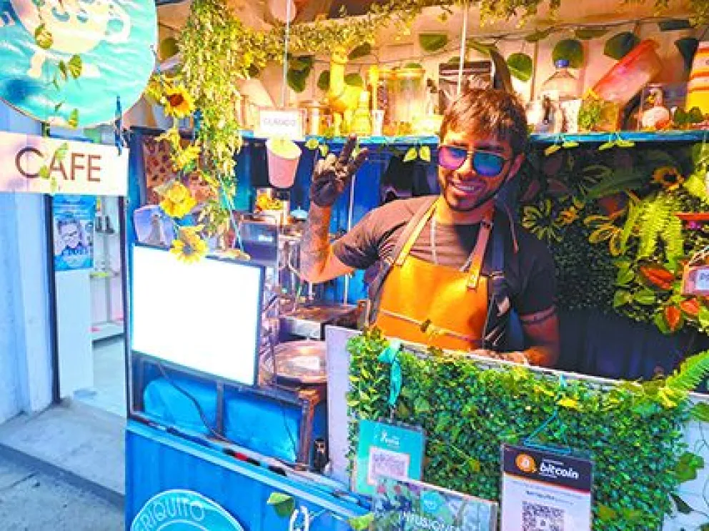 Keriquito combina el sabor con la estética ecologista.. FOTO: Jorge Soruco / Visión 360