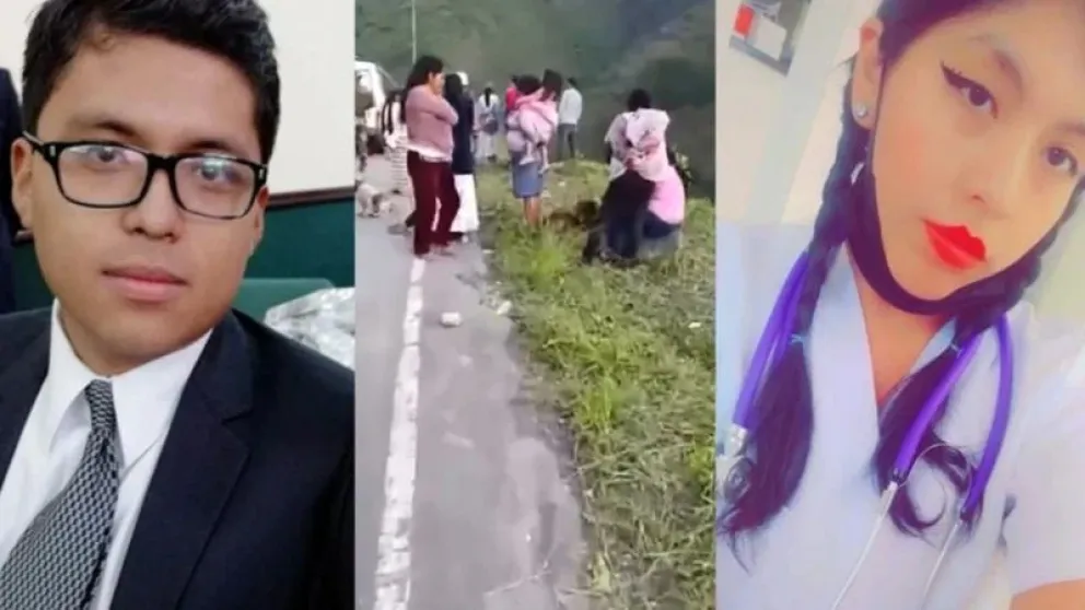 Los médicos bolivianos que formaban parte de la labor social. Foto: Red Uno