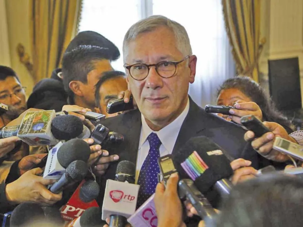 El expresidente Eduardo Rodríguez Veltzé. Foto: El Potosí