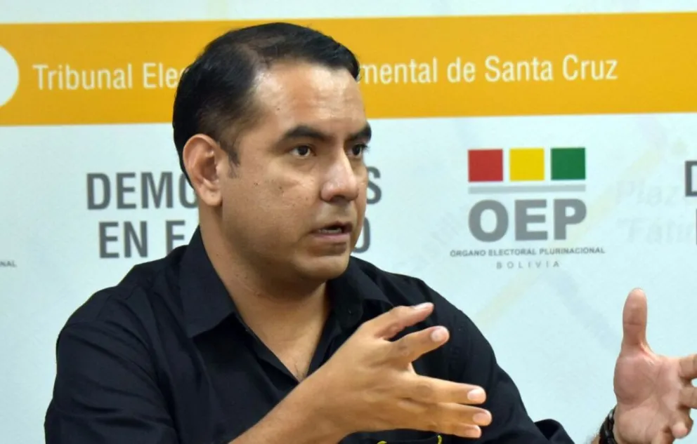 El vocal Francisco Vargas.