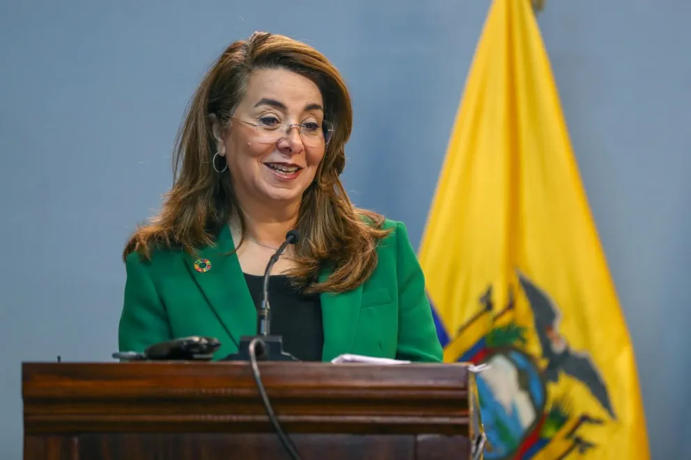 Imagen de Archivo de la directora general de la la Oficina de la ONU contra la Droga y el Delito (ONUDD), Ghada Waly. Foto: EFE