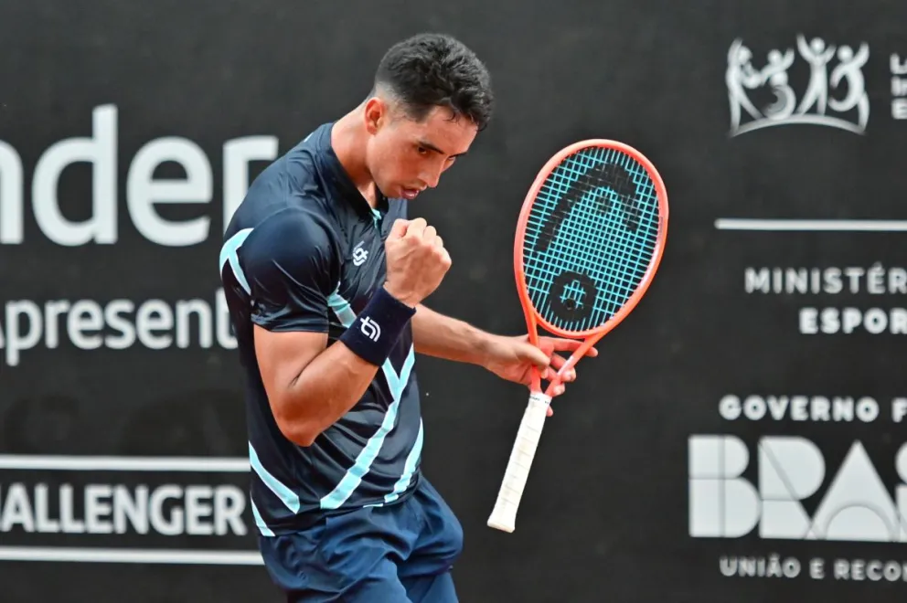 Murkel celebra en un anterior partido. Foto: Archivo Digital.