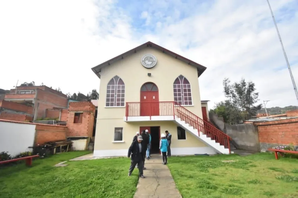 El albergue transitorio que habilitó el municipio. Foto: AMUN 