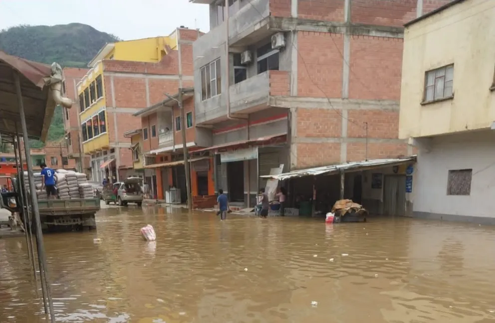 Hay 39 municipios que se declararon en desastre, 28 pertenecen a La Paz. Foto: ABI  