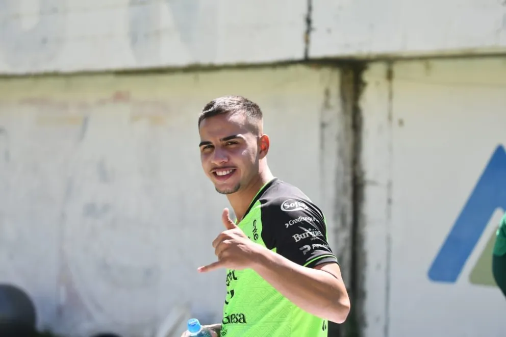 Robson Matheus, uno de los cinco jugadores de la Verde que están en capilla. Foto: APG.