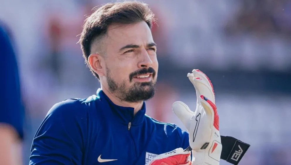 Guillermo Viscarra, arquero de la Selección nacional. Foto: Alianza Lima. 