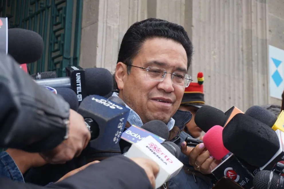 Ministro de Justicia, César Siles. Foto: APG (Archivo)