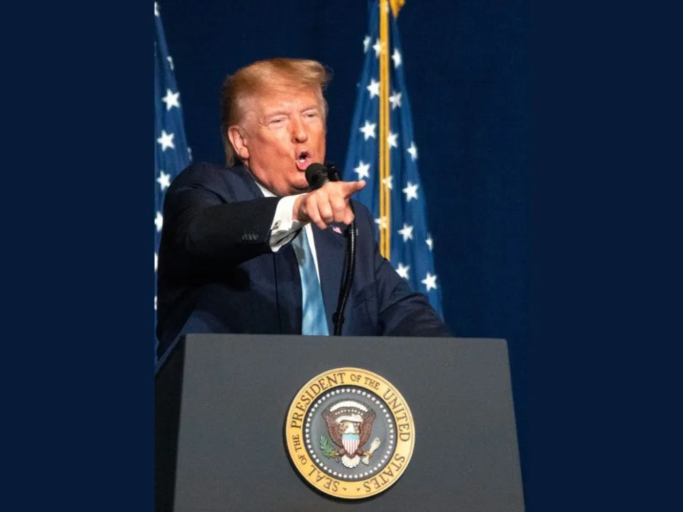 El presidente de los Estados Unidos, Donald J. Trump. Foto: EFE