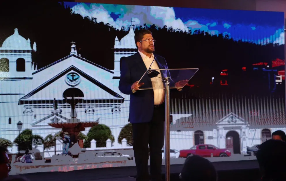 El empresario Samuel Doria Medina, en una presentación pública. Foto: Red X Samuel Doria Medina 