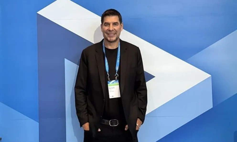 El presidente del club celeste en un evento anterior. Foto: Marcelo Claure.