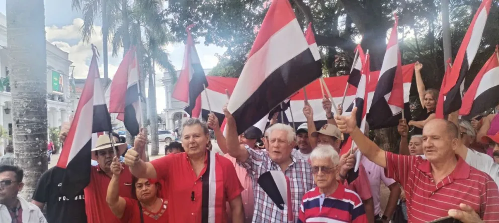 Militantes de AND. Foto: DTV