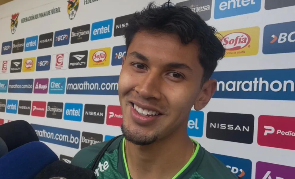 Diego Arroyo tiene la posibilidad de ser titular en Lima contra Perú. Foto: Jorge Asturizaga.