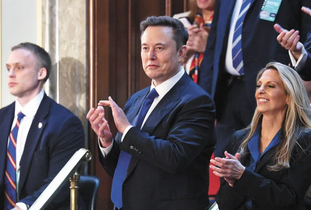 El magnate Elon Musk está al frente del Departamento de Eficiencia Gubernamental del gobierno de Donald Trump. Foto: EFE