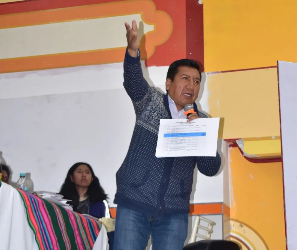 El diputado evista Freddy Mamani, es visto como candidato a la vicepresidencia. Foto: Freddy Mamani Laura