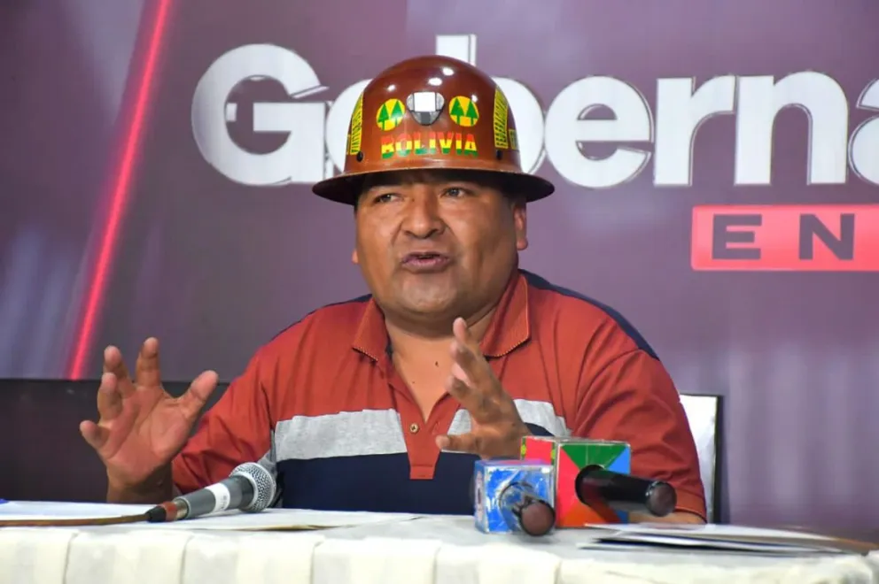 Alejandro Santos, ministro de Minería. Foto: Ministerio de Minería