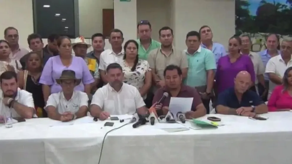 Los dirigentes del comité multisectorial. Foto: Red Uno