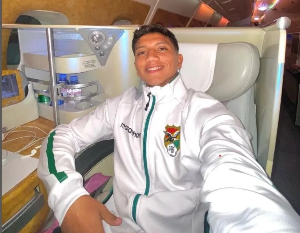 El delantero Lucas Chávez fue el primer legionario que llegó a Lima. Foto: LC