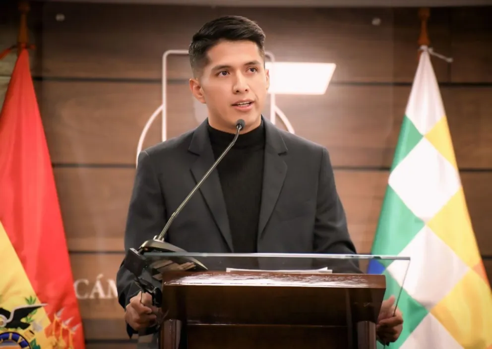 El presidente del Senado, Andrónico Rodríguez. Foto: Archivo