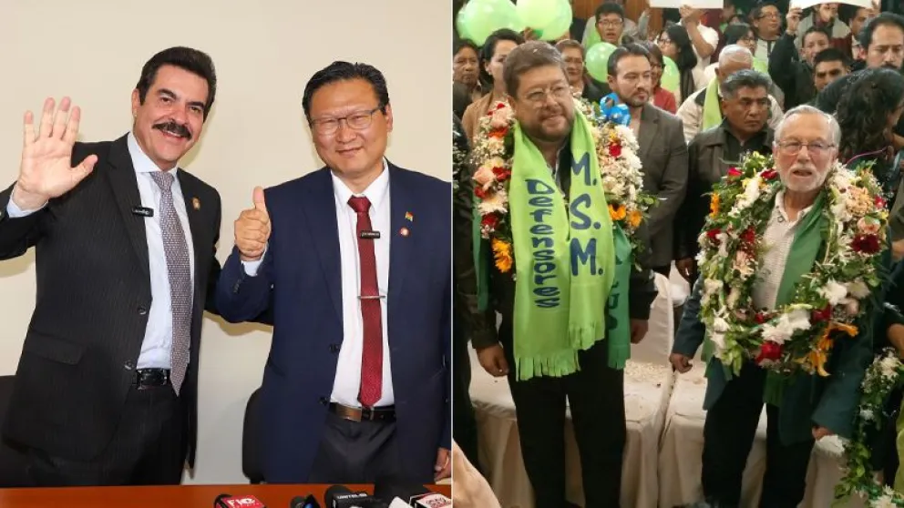 Las alianzas fueron confirmadas la tarde de este martes. Foto: Composición