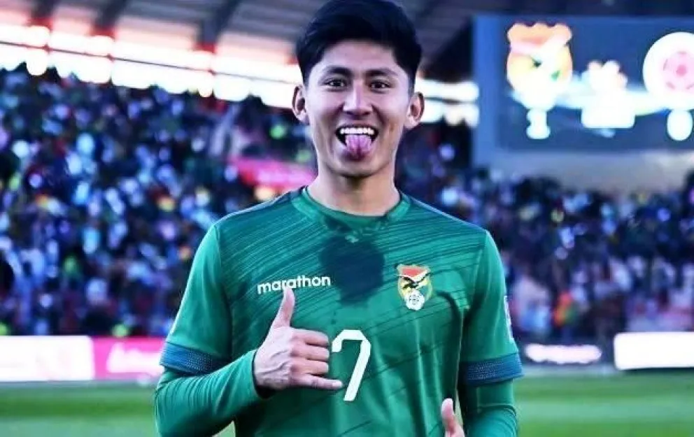 Miguel Terceros fue cedido a préstamo por el Santos al América Fútbol Club. Foto: FBF