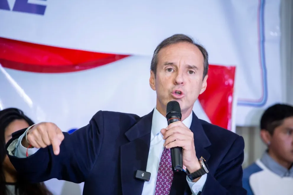 El expresidente y candidato presidencial Jorge Tuto Quiroga. Foto: Tuto Quiroga (Facebook)