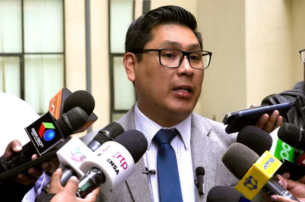 El procurador del Estado, Ricardo Condori. Foto: ABI