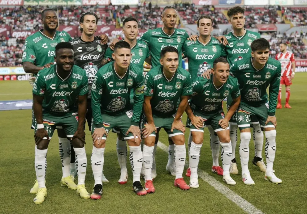 Una de las formaciones que presentó el León por el torneo mexicano. Foto: club León