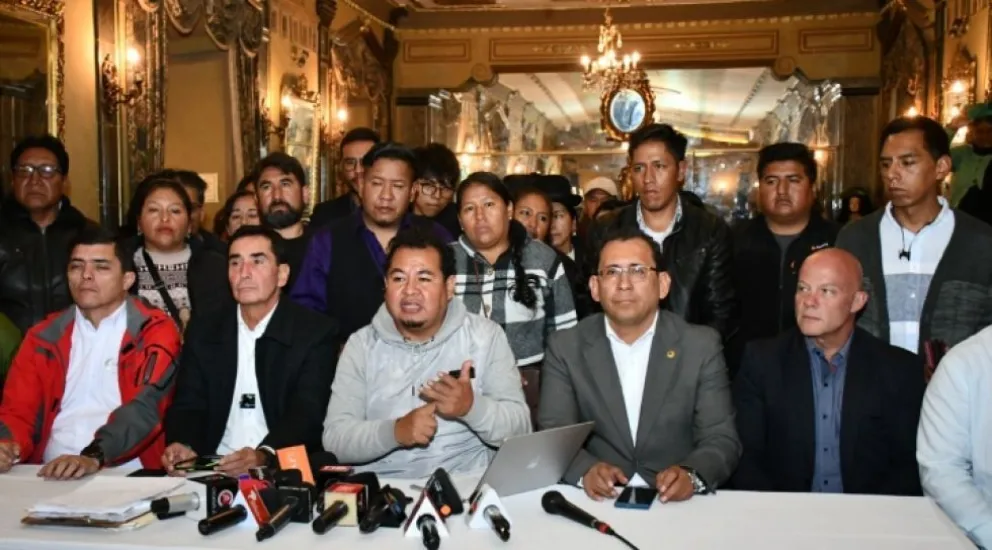 Miembros del comité multisectorial, en una reunión anterior. Foto: APG